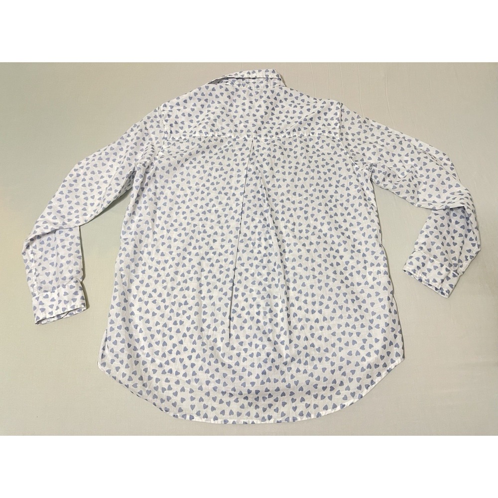 Grayson by Frank & Eileen Hero Shirt size Small (2) Lightweight Woven Hearts - Picture 7 of 7